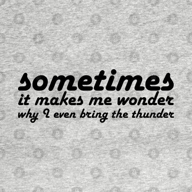 Hamilton: Sometimes it makes me wonder (retro black text) by Ofeefee